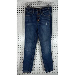 Madewell button fly high rise jeans